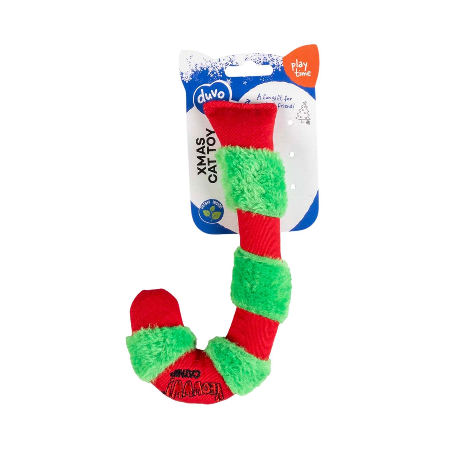 Jouet Duvo Bâton de Noël Chat