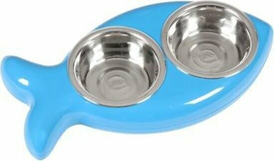 Voederkom Hing Fish Bowl Blauw