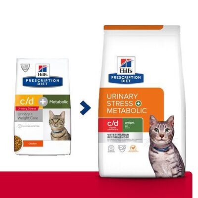 Hill's Prescription Diet Kat C/D Urinary Stress + Metabolic
