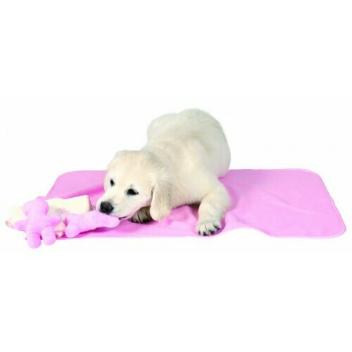 Kit chiot avec couverture, serviette et 2 jouets