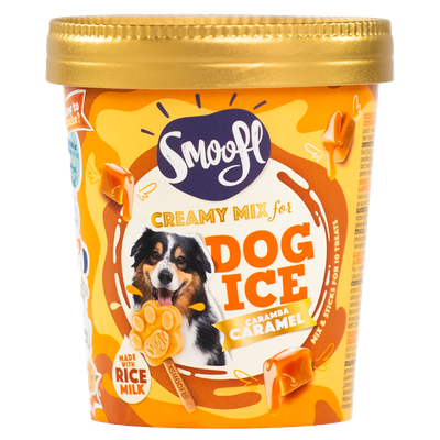 Mélange de friandises glacées Smoofl Caramel crémeux