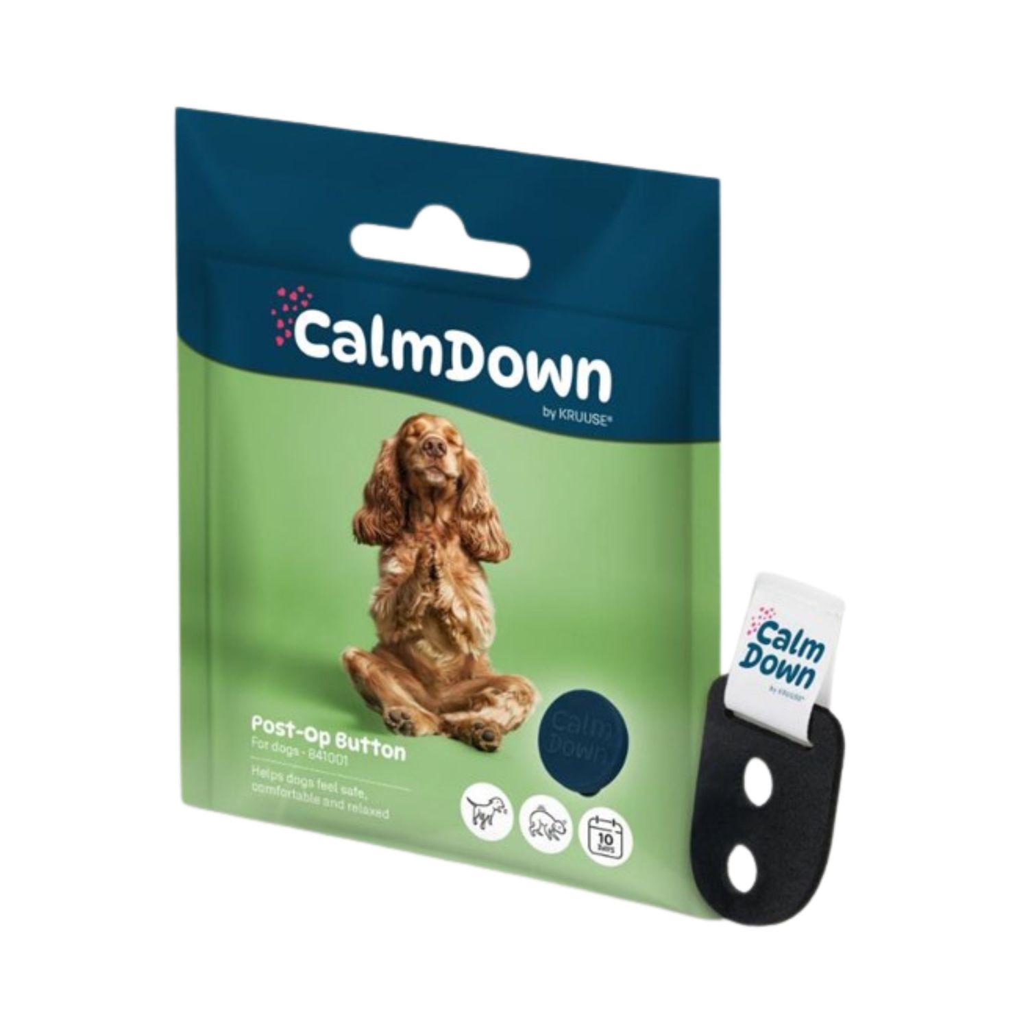 CalmDown Tag + Button MultiUse Kruuse Hond