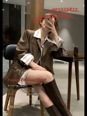 Designer Loose Fitting Blazer | 韩版宽松设计师西装外套 Designer Loose Fitting Blazer | 韩版宽松设计师西装外套