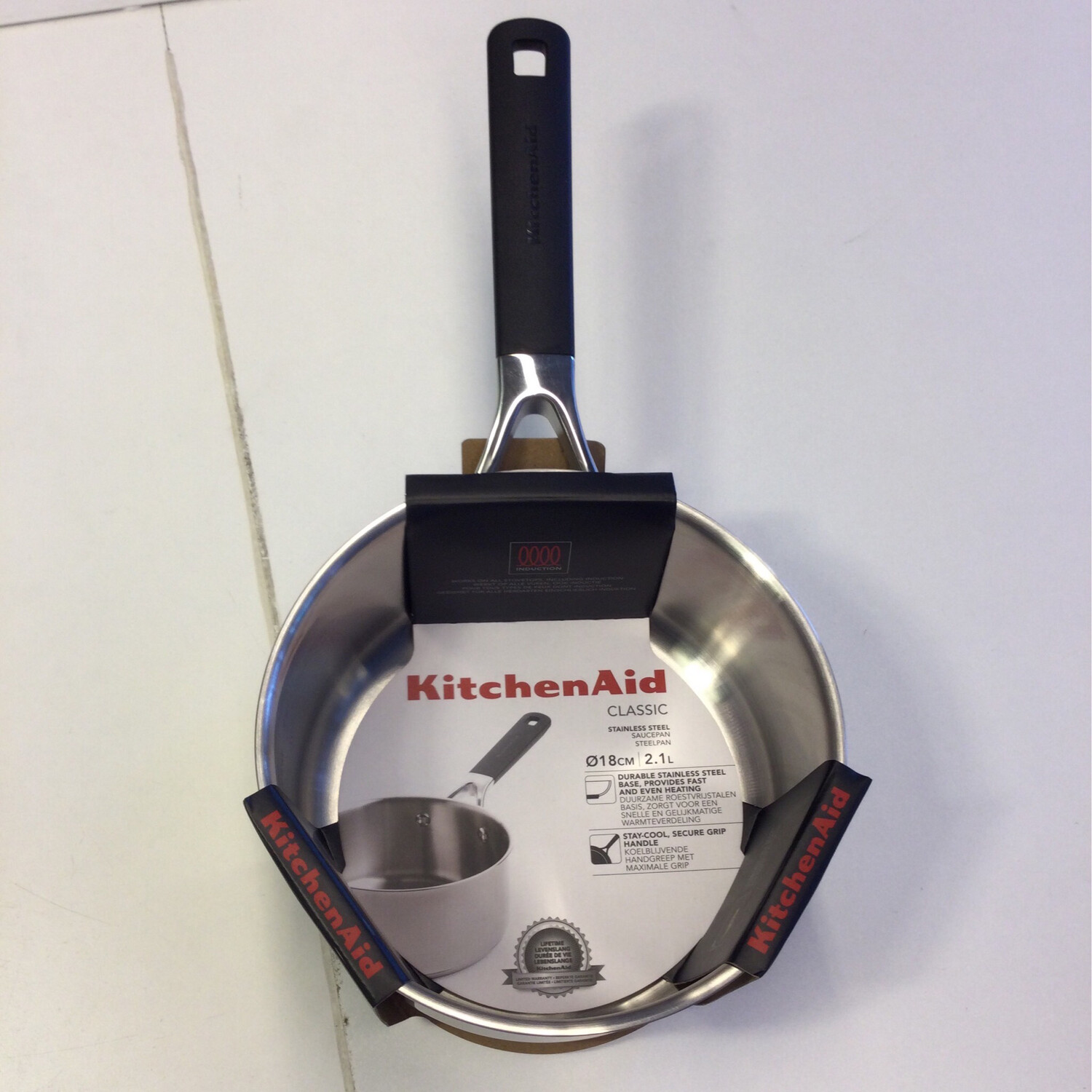 KITCHENAID Stainless Steel Saucepan 18cm 2,1L