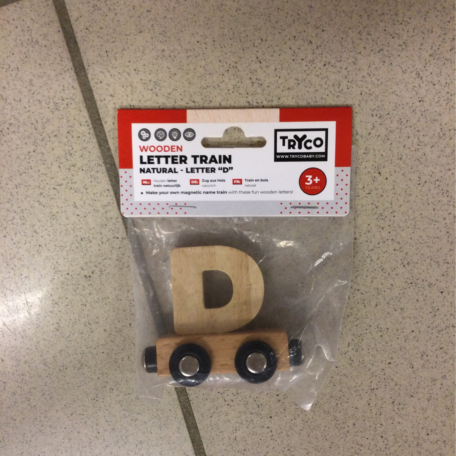 Tryco Wooden Letter Train D