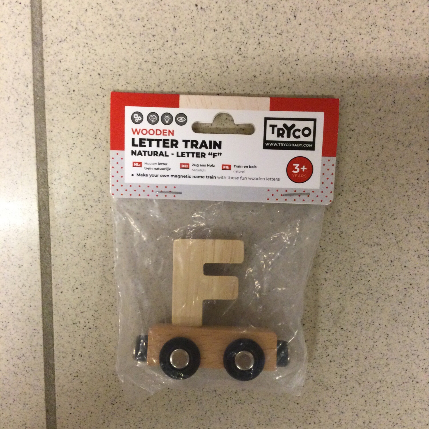 Tryco Wooden Letter Train F