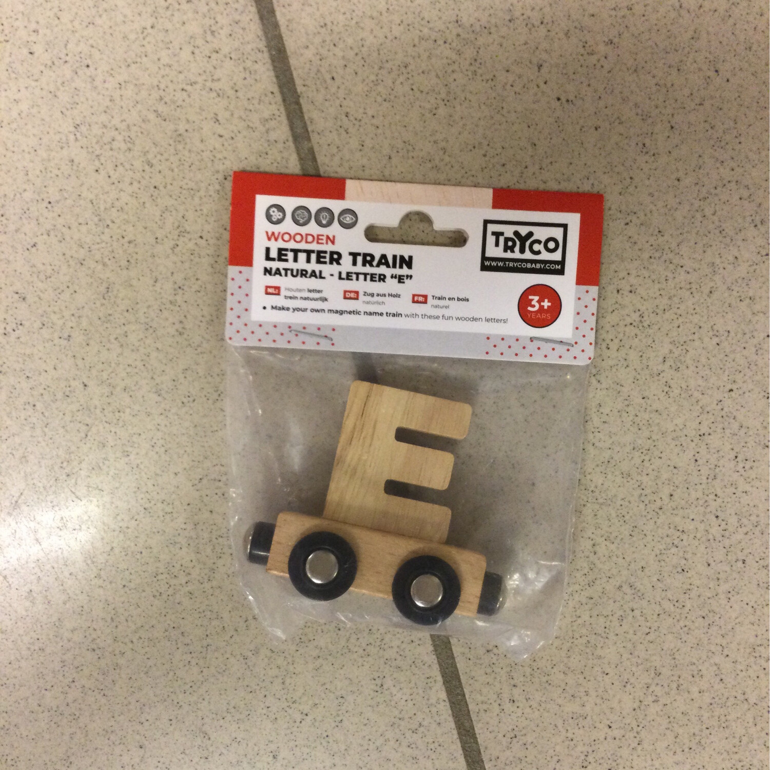 Tryco Wooden Letter Train E