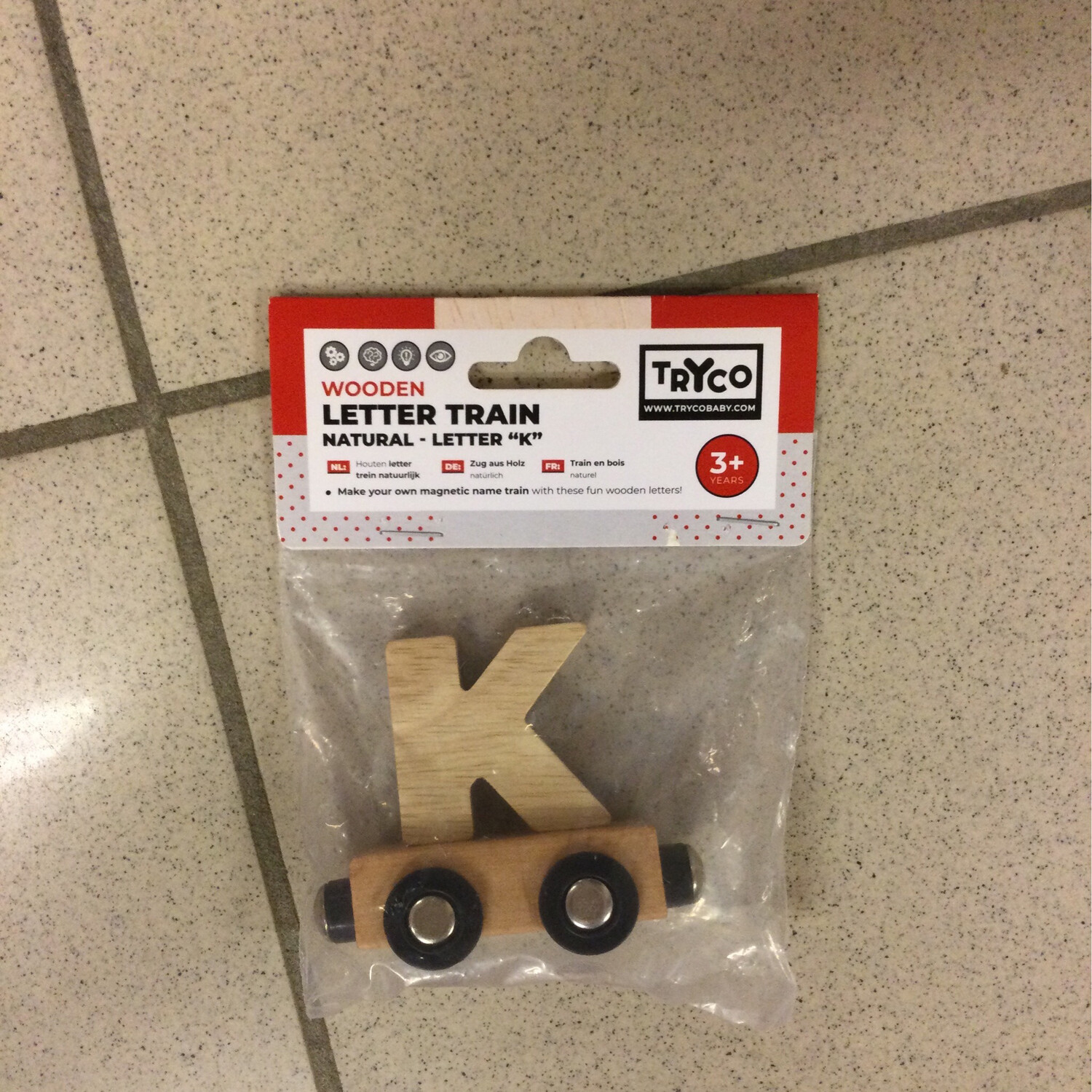 Tryco Wooden Letter Train K