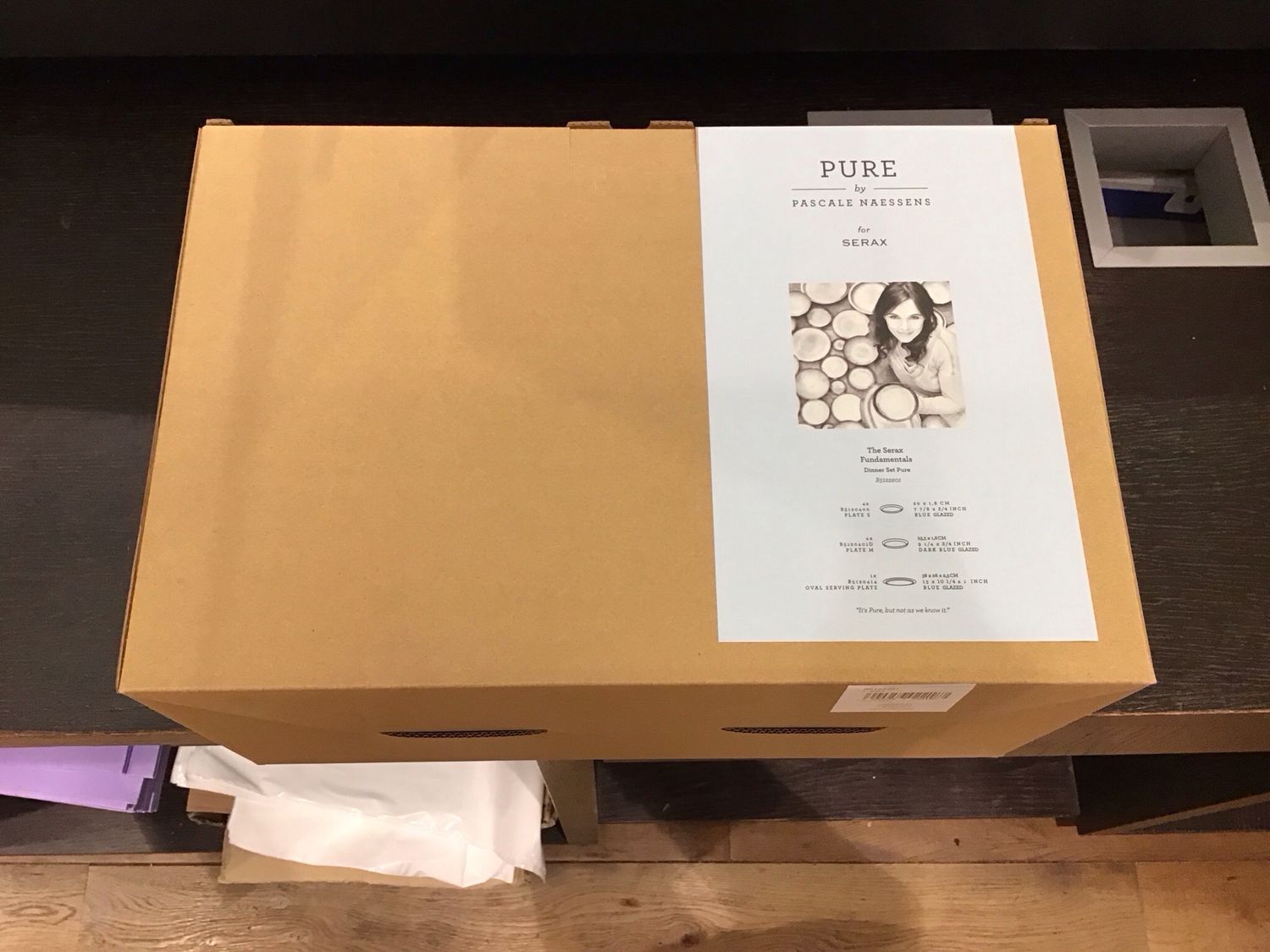 Serax fundamentals dinner set pure pascale naessens