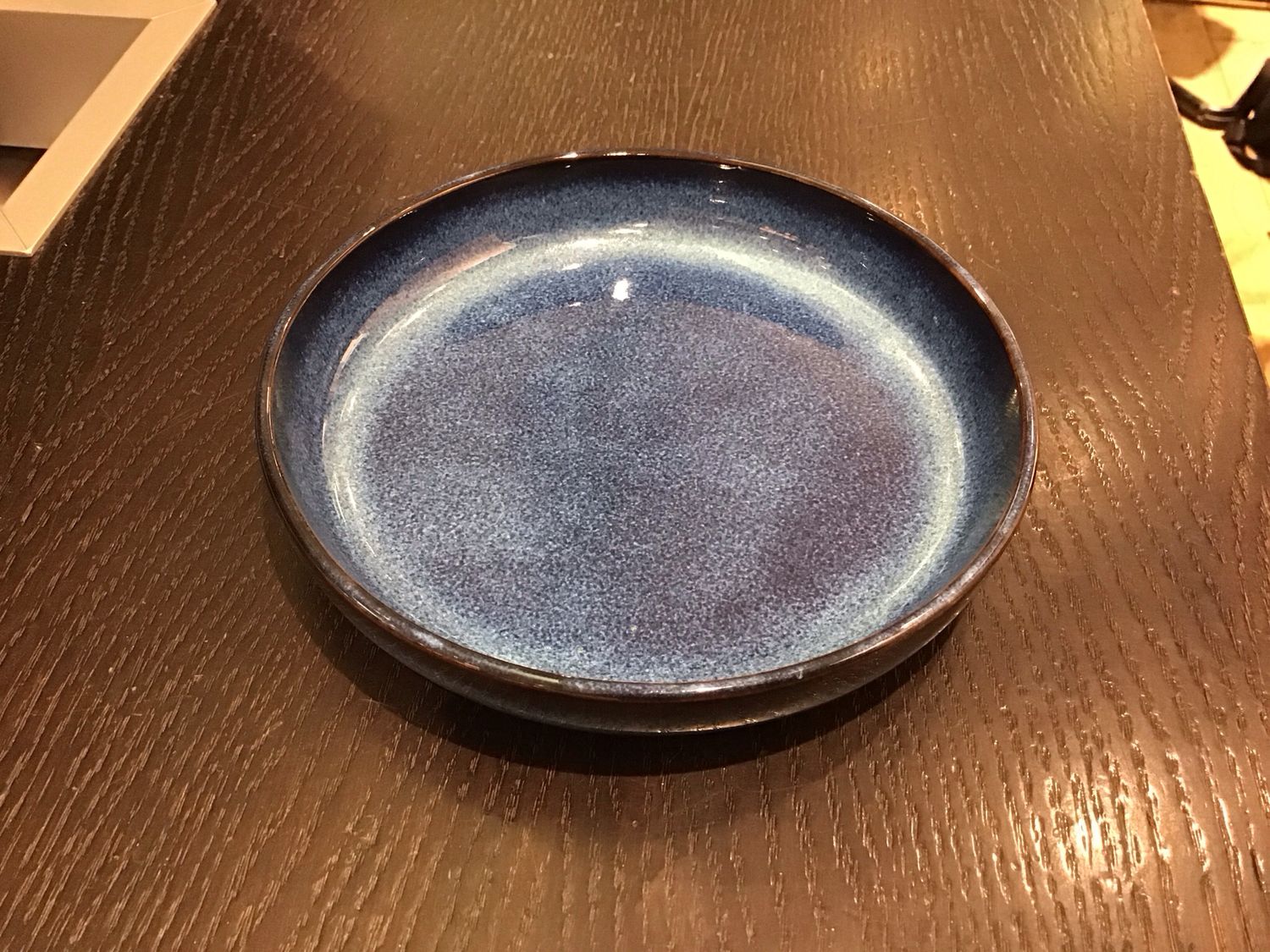 Serax Pascale naessens tapas Plate dark blue glazed