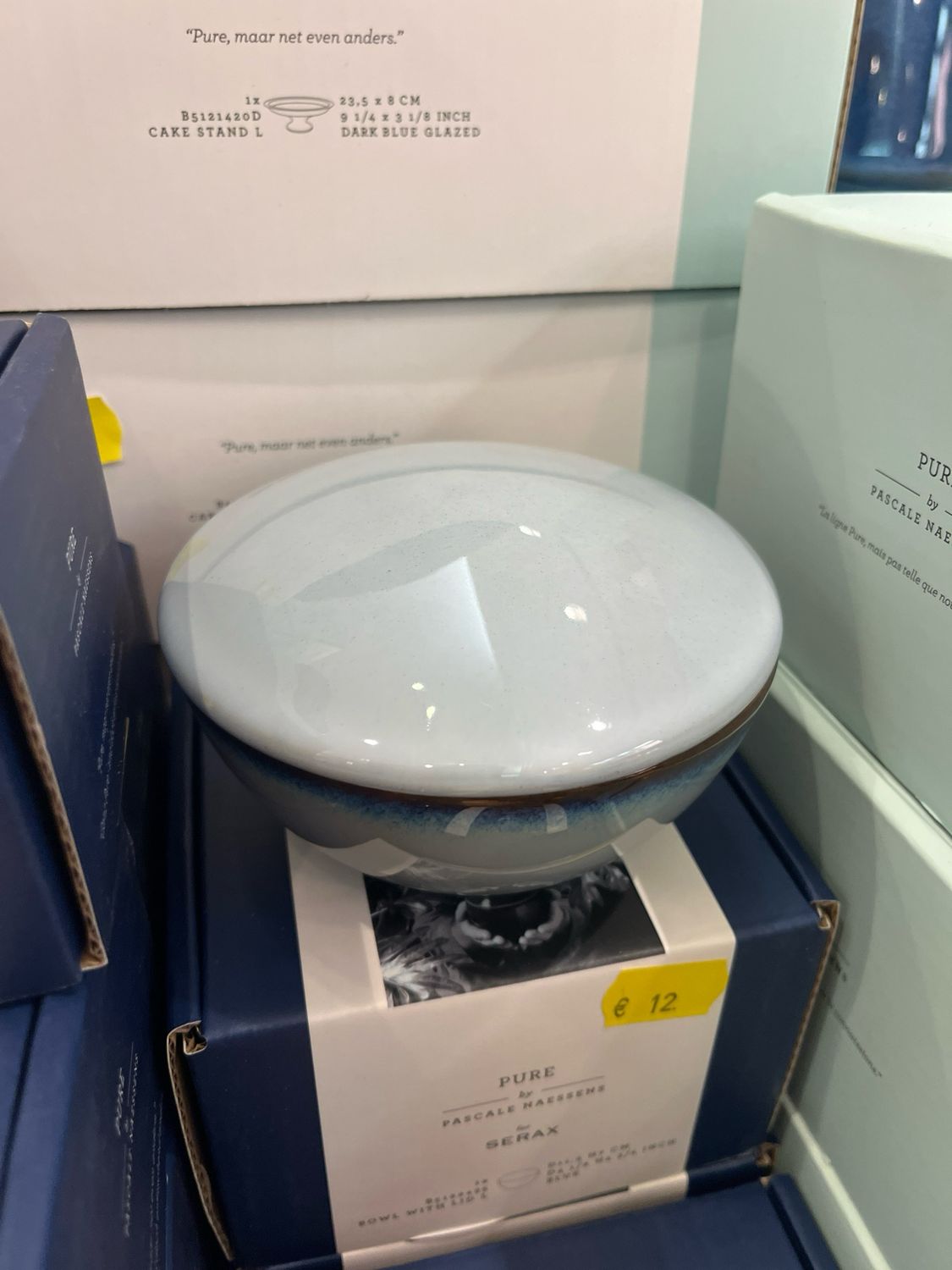 serax Pascale naessens bowl with lid blue