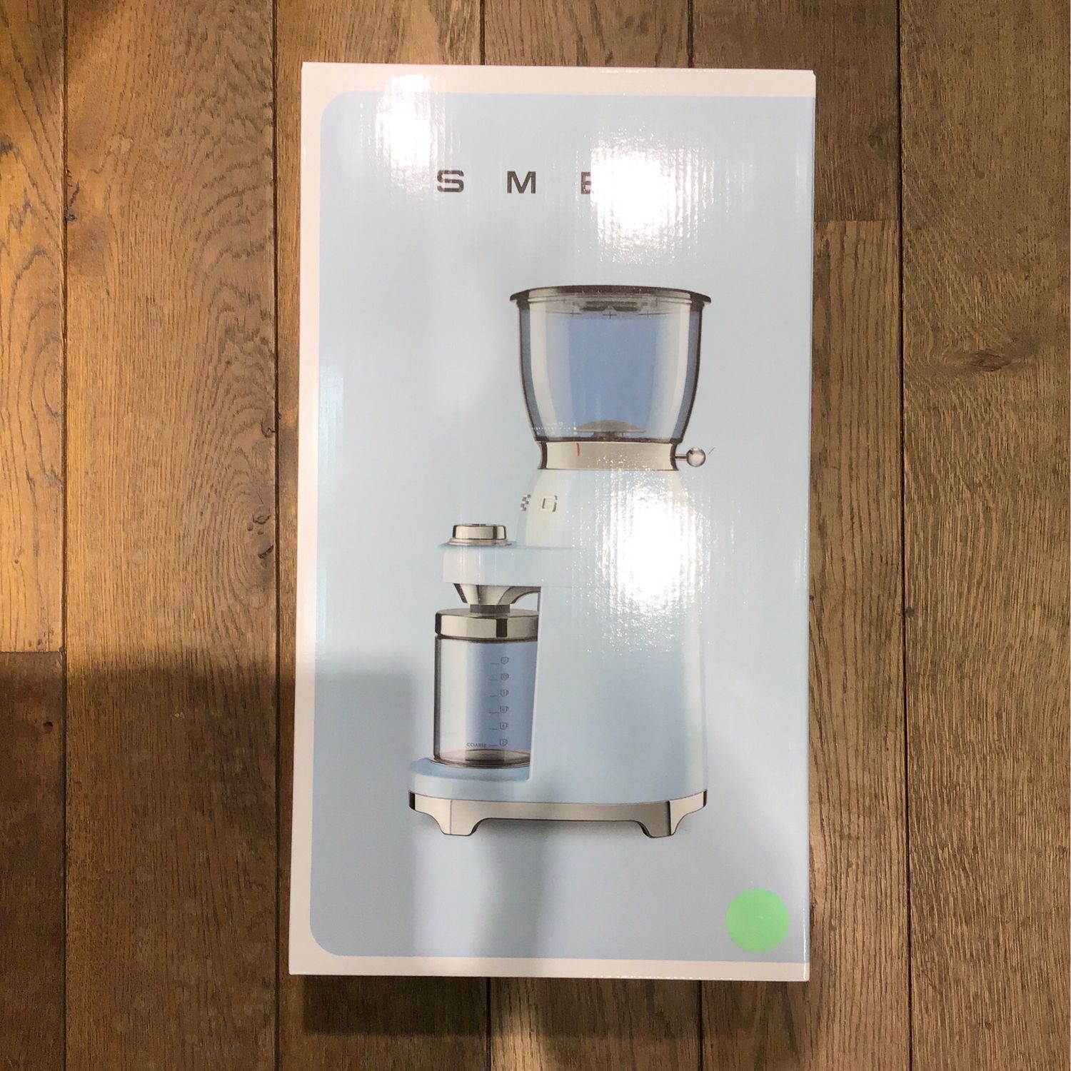 Smeg Coffee Grinder Pastelgroen