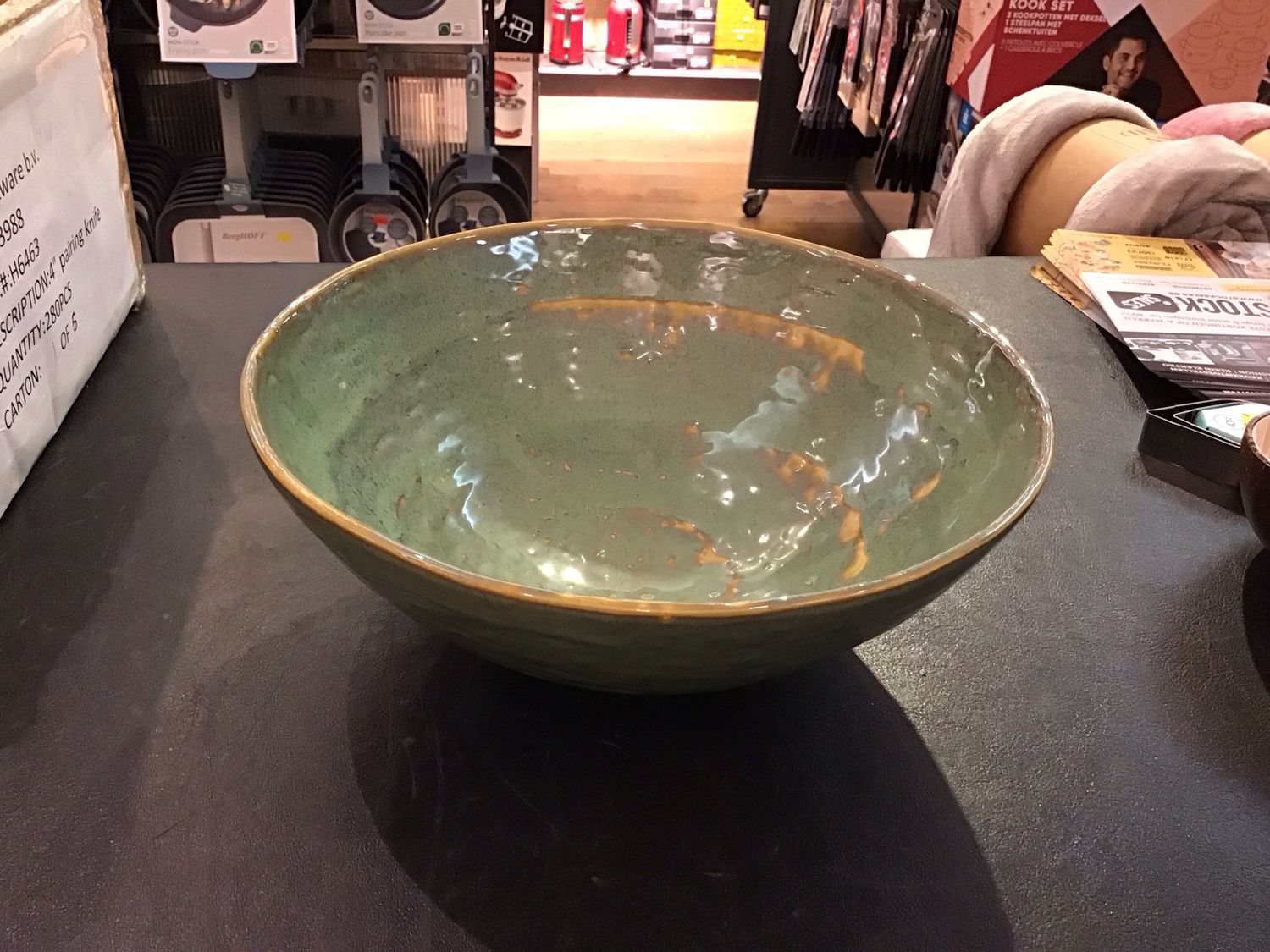 Serax kom 28,5cm sea green Pascale Naessens