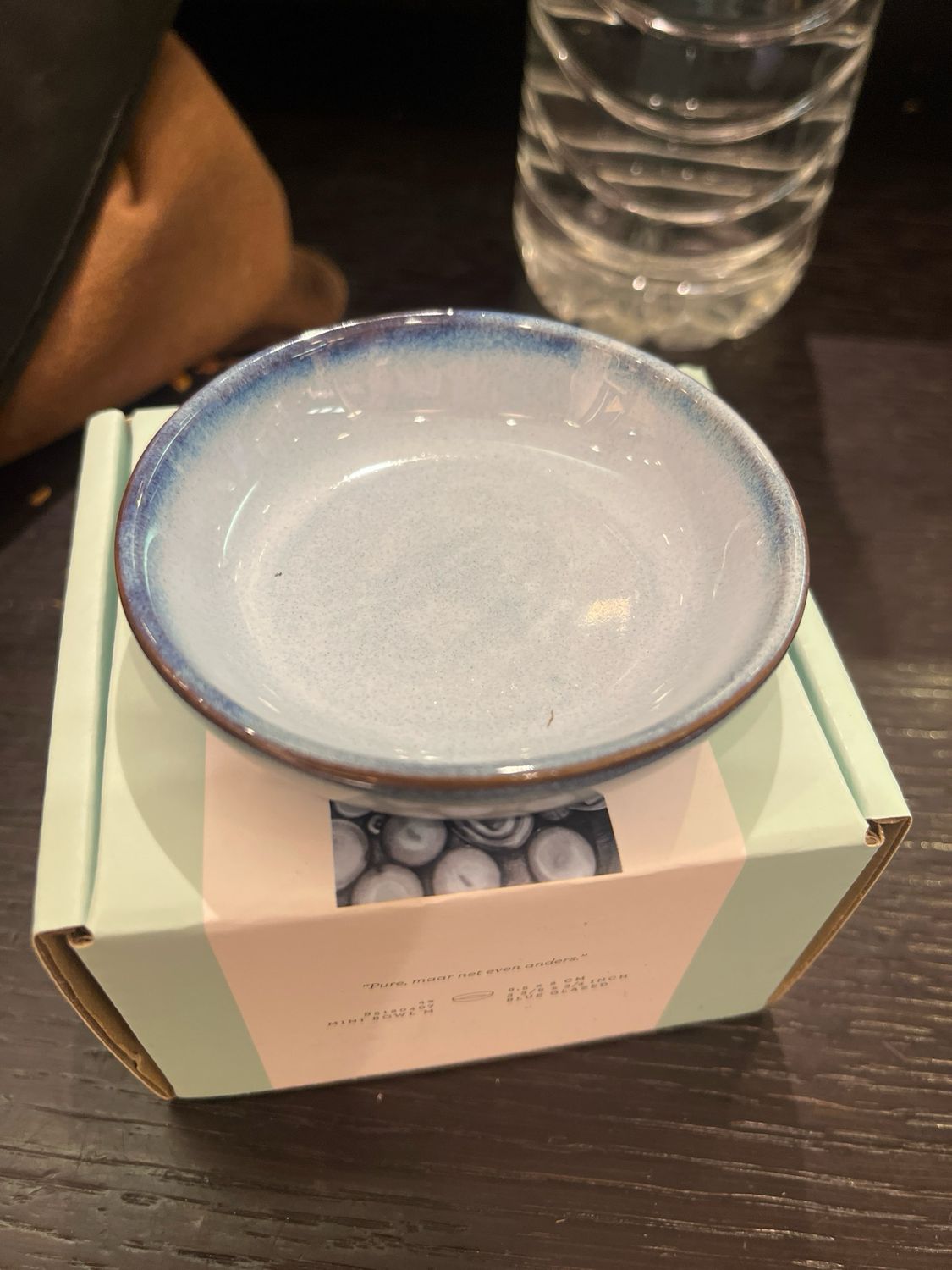 Serax Pascale naessens mini bowl m blue glazed