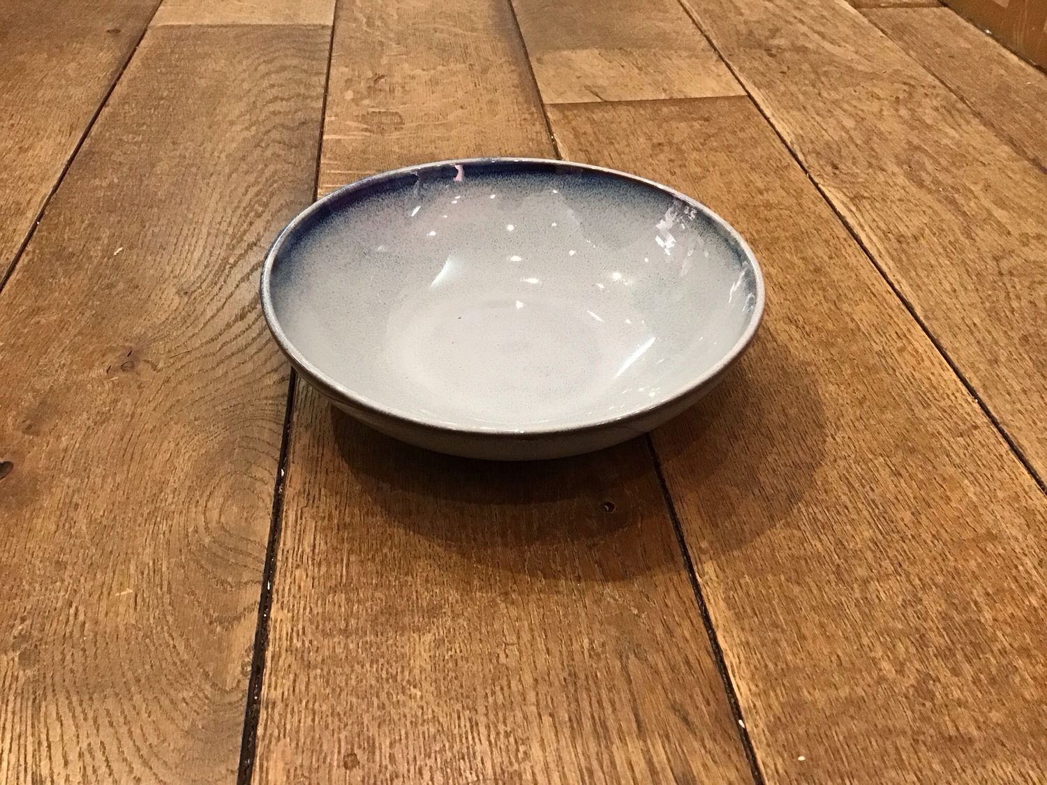 Serax Pascale naessens deep Plate blue glazed
