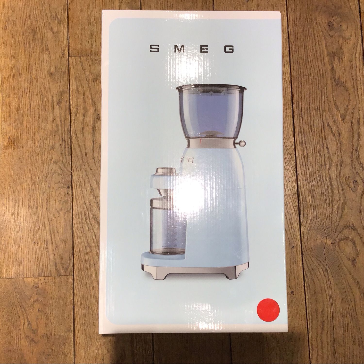 Smeg Coffee Grinder Rood