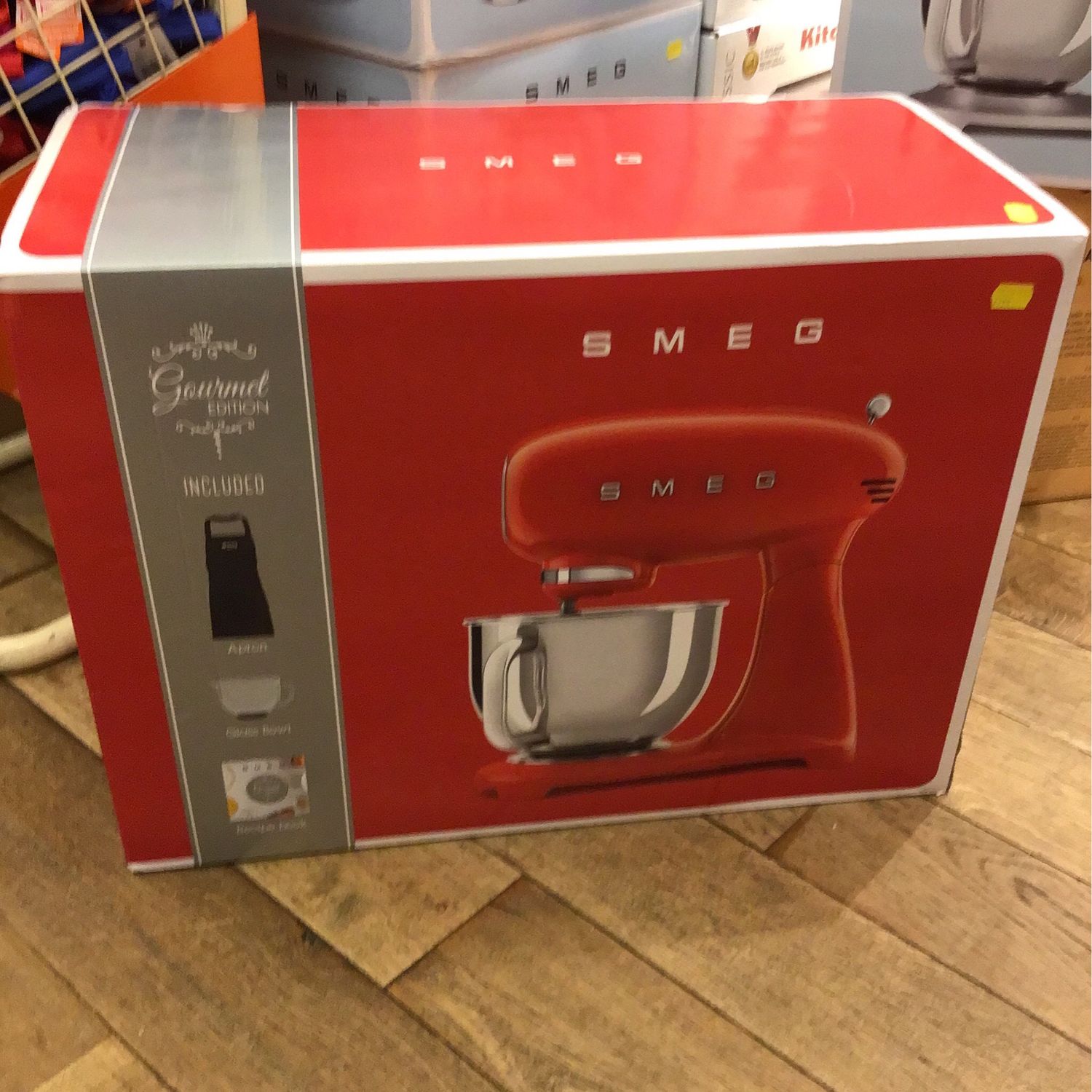 Smeg Keukenrobot 4,8L Rood