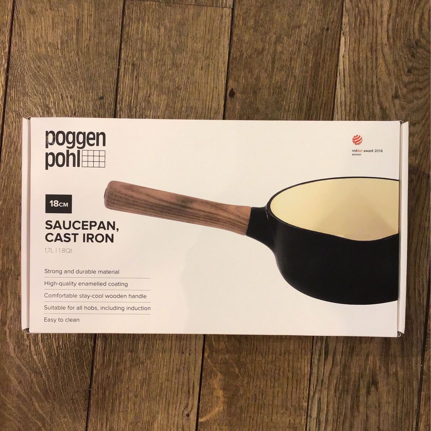 Poggenpohl Cast Iron Saucepan 18cm 1,7L