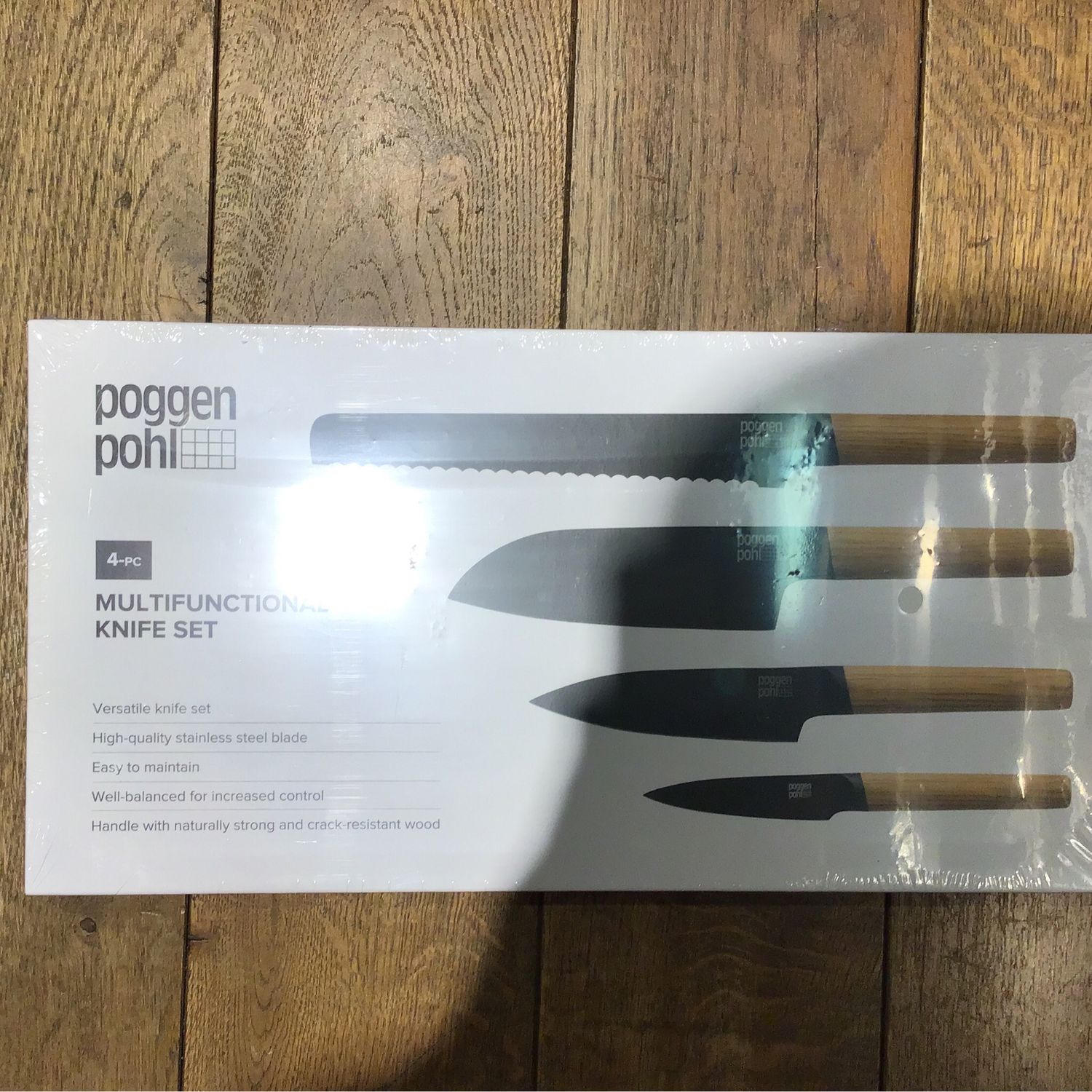 Poggenpohl 4-pc Multifunctional Knife Set