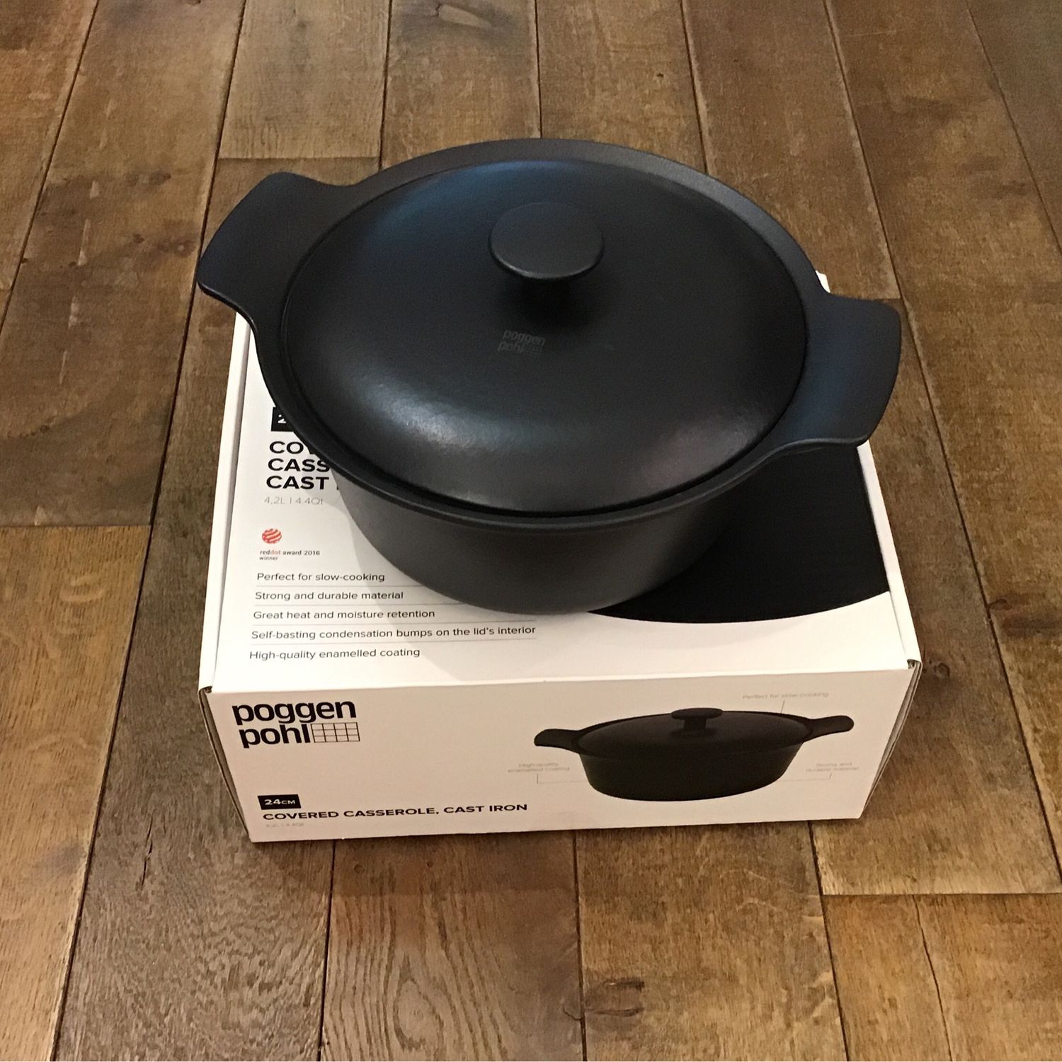 Poggenpohl Covered Cast Iron Casserole 24cm 4,2L