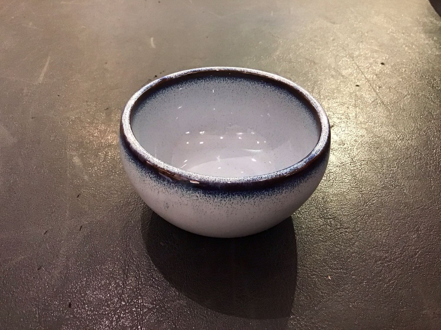 Serax 4x bowls 9x4,7cm Blue glazed pure Pascale Naessens