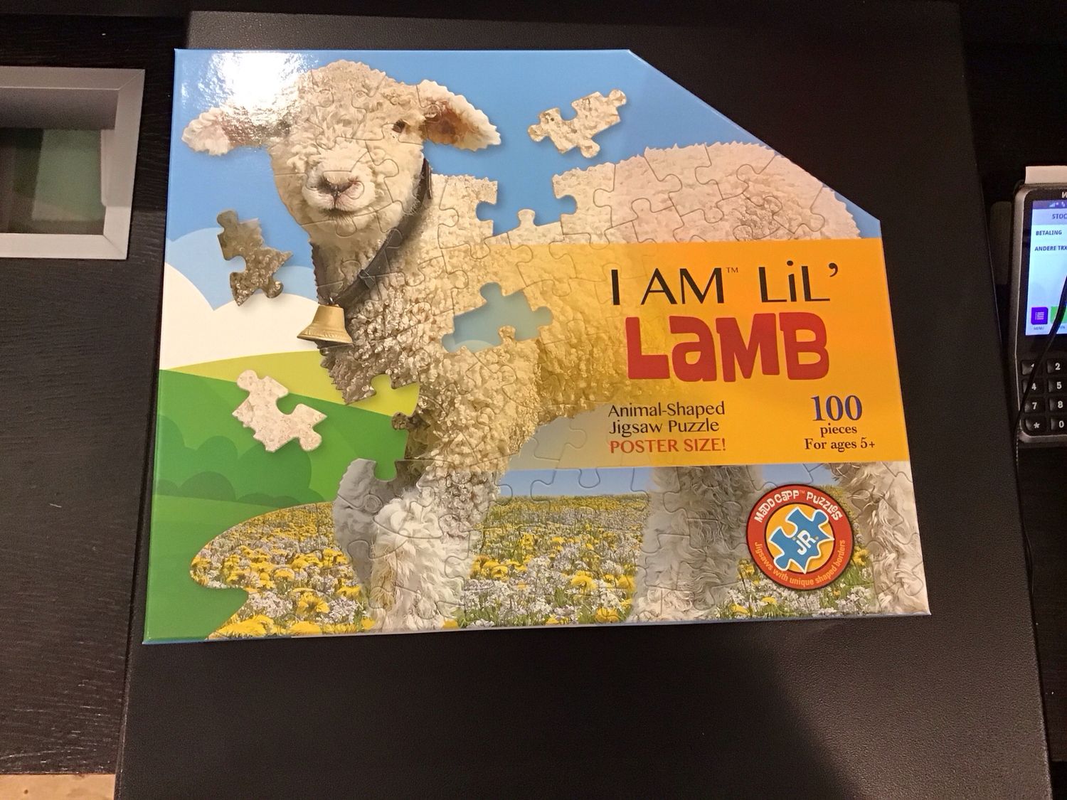 I am lil lamb puzzel 100 pieces