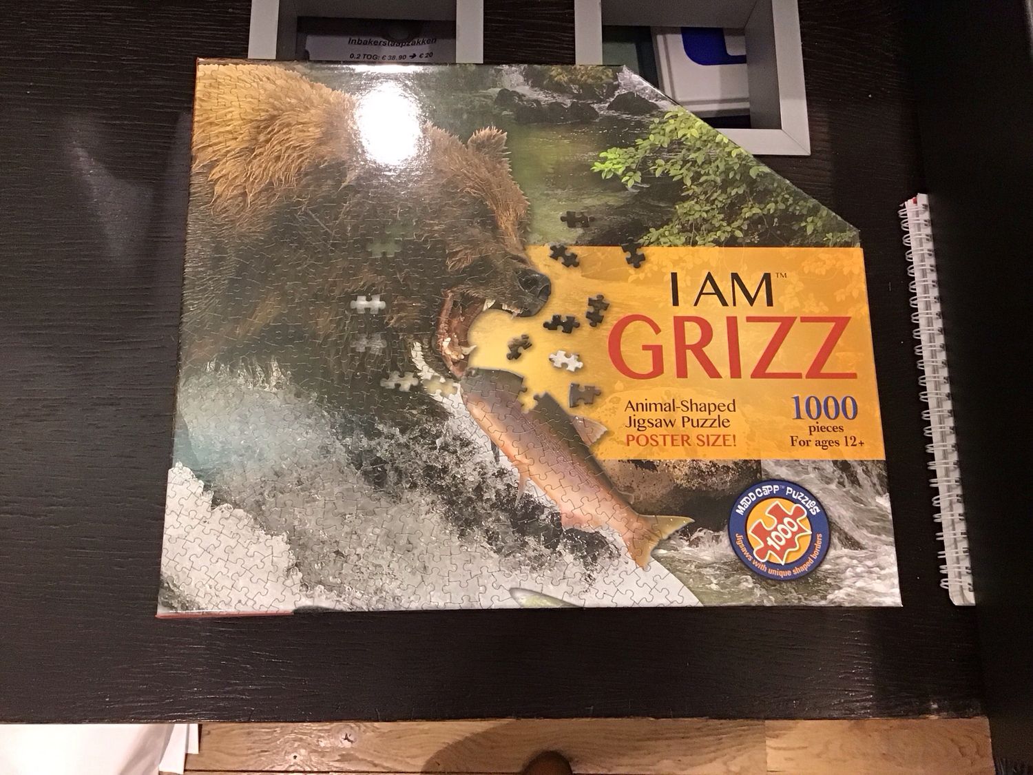I am grizz puzzel 1000 pieces