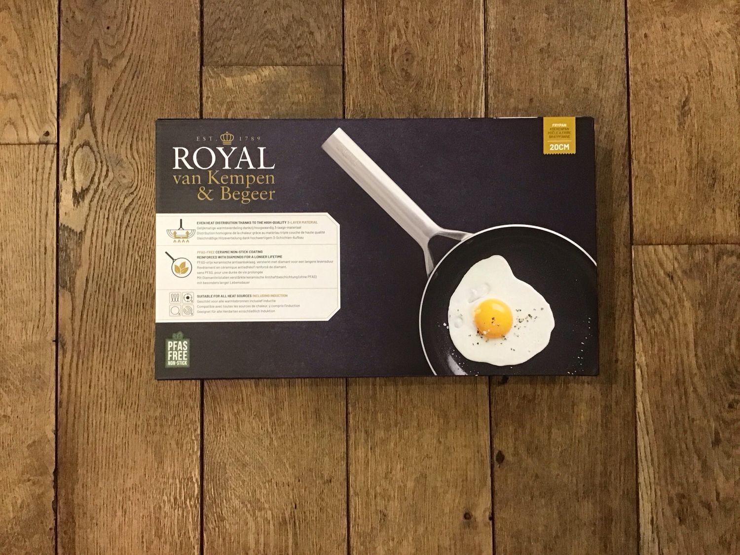 Royal Van Kempen &amp; Begeer frypan 20cm