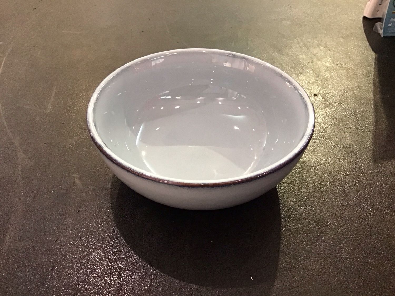 Serax 4x bowl M 16x6cm Blue glazed pure Pascale Naessens