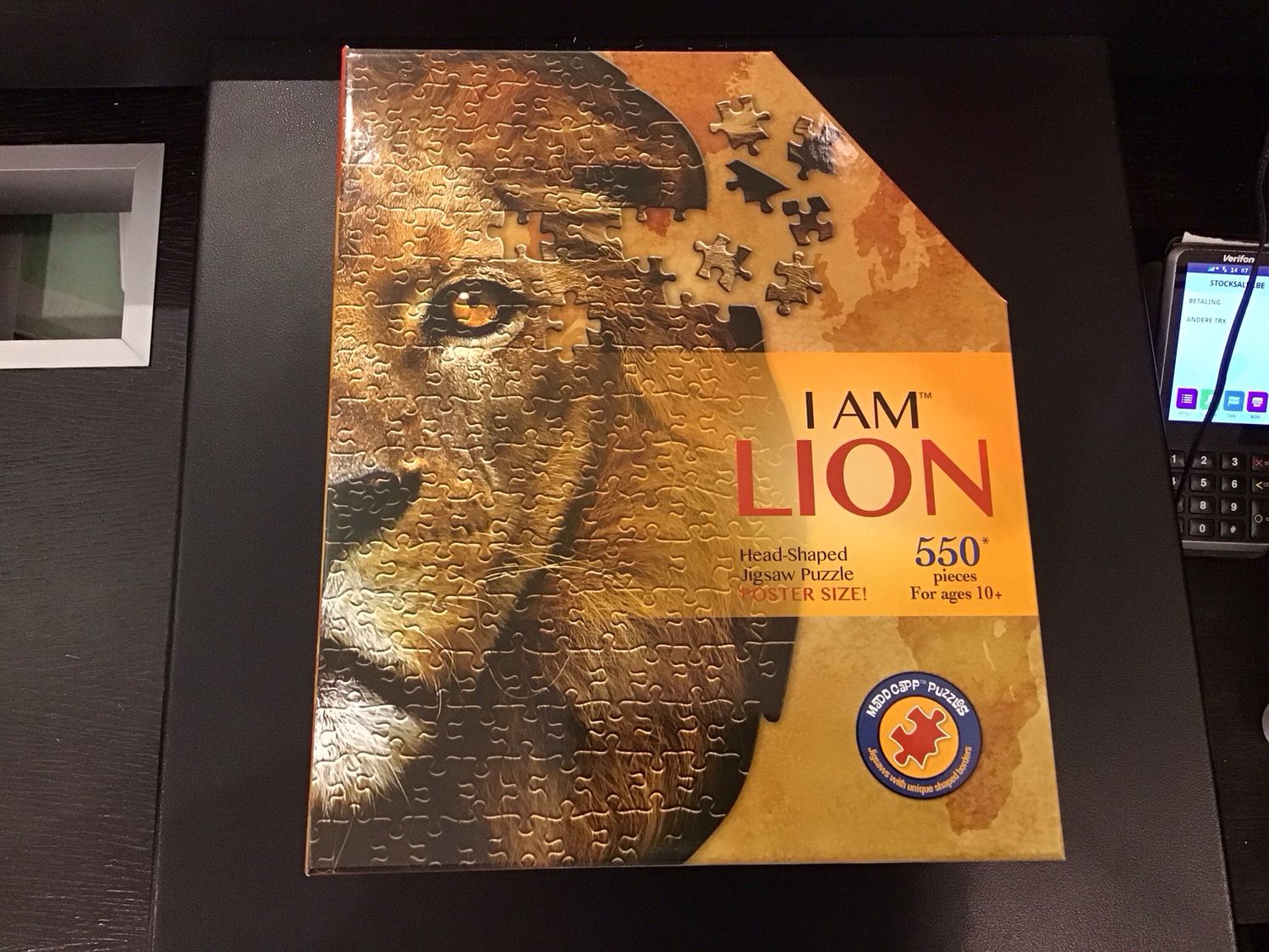 I am lion puzzel 550 pieces