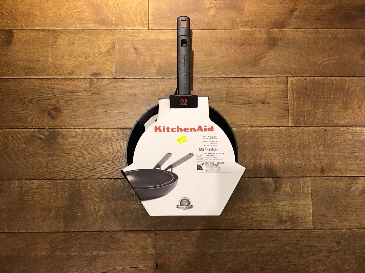 Kitchenaid 2 frypans 24-28cm classic