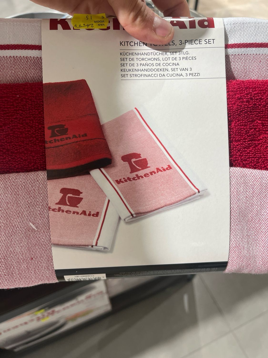 KitchenAid 3pc towel set