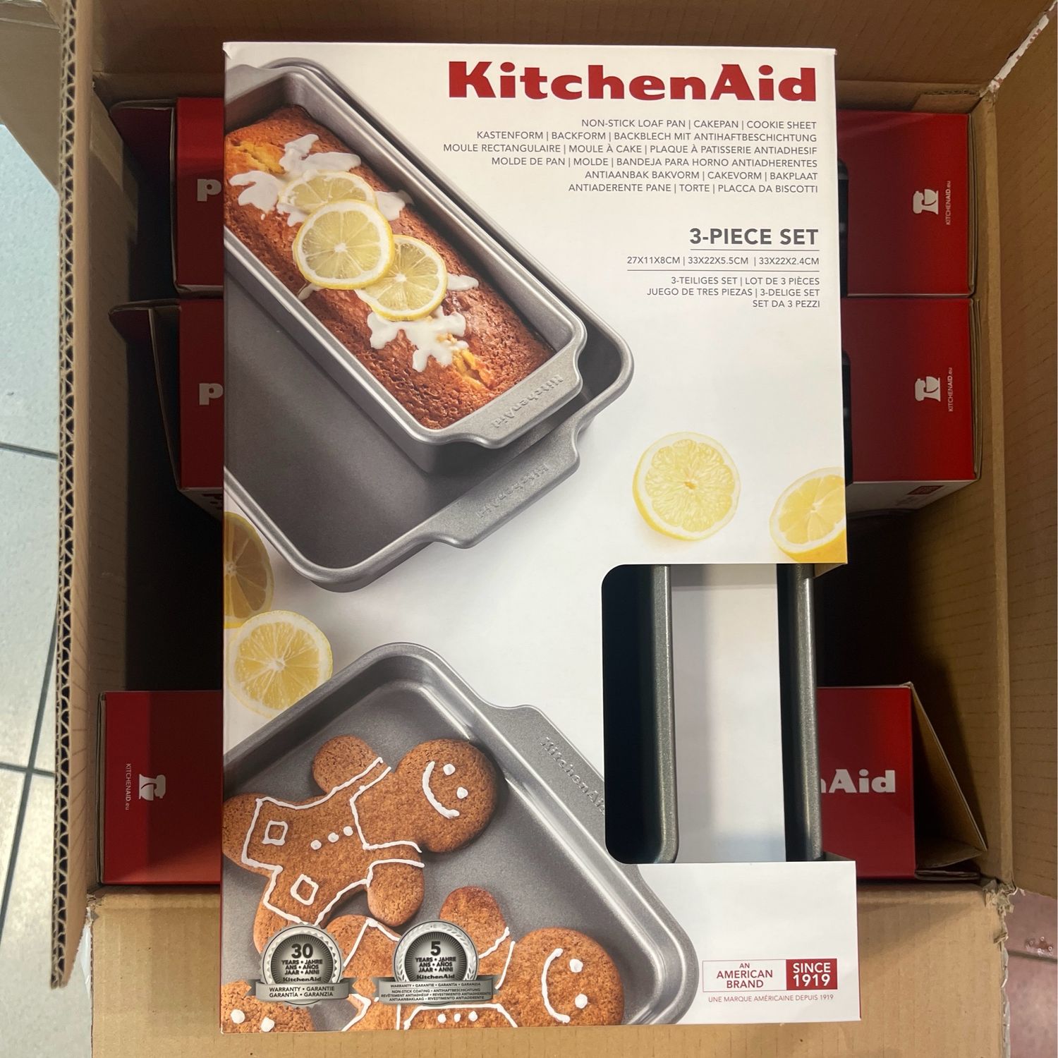 KitchenAid 3pc Set Loaf Pan