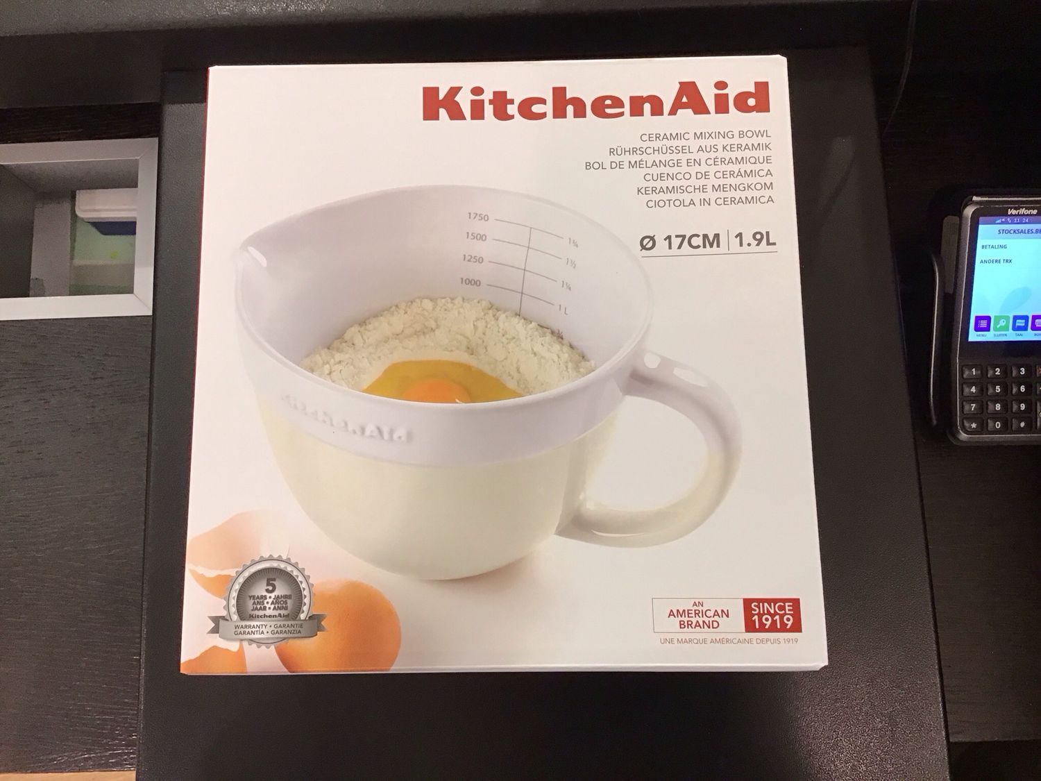 Kitchenaid ceramic mixing bowl 17cm 1,9L