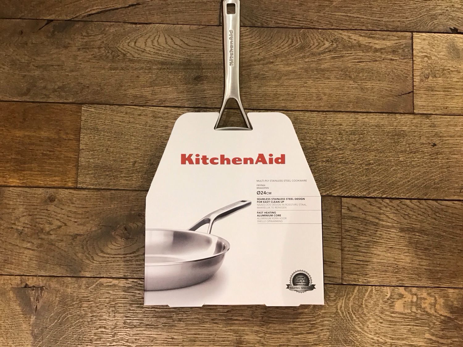 Kitchenaid mult-ply stainless steel cookware Frypan 24cm