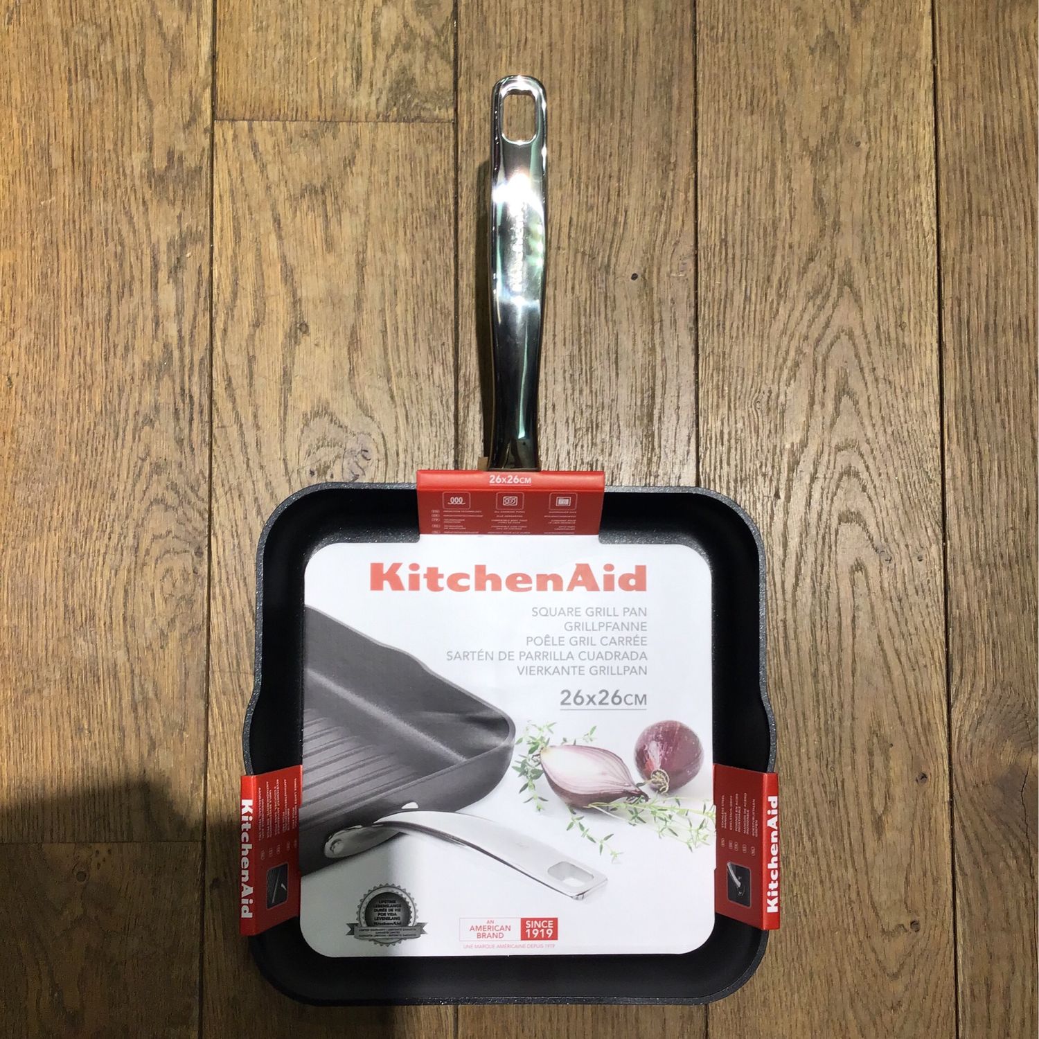 Kitchenaid Square Grill Pan 26x26cm