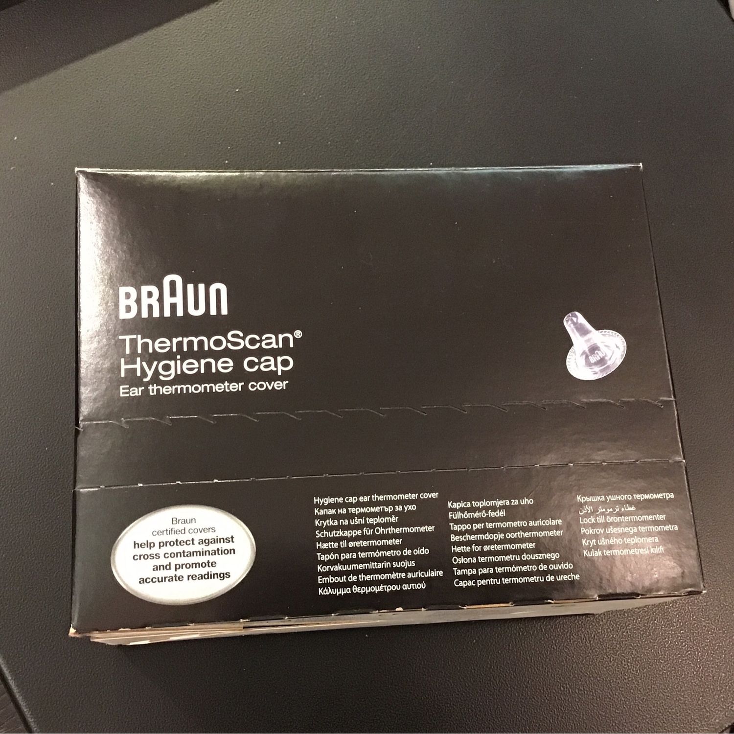 Braun Thermoscan Hygiene Cap 6xLF 40