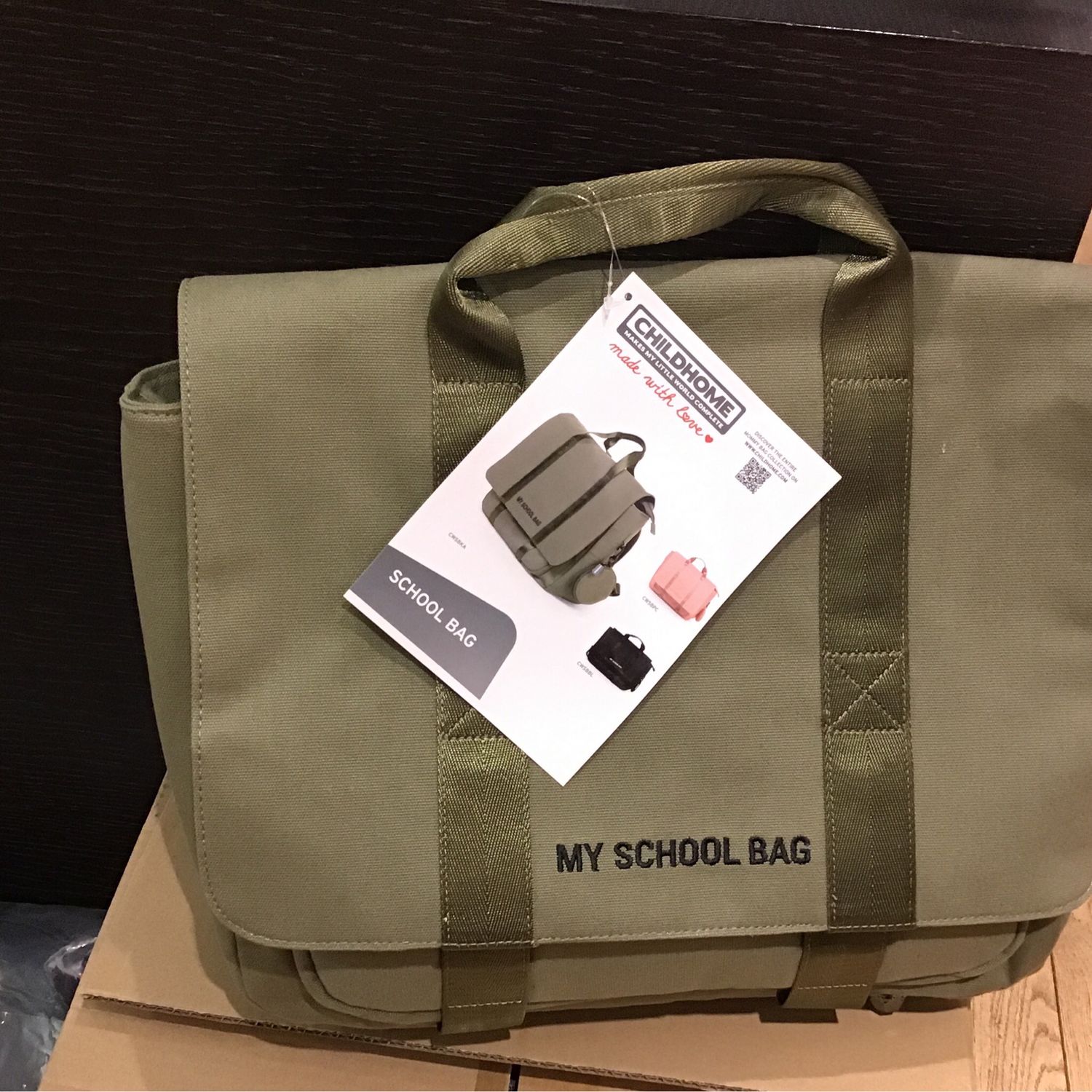 Childhome My School bag Kaki