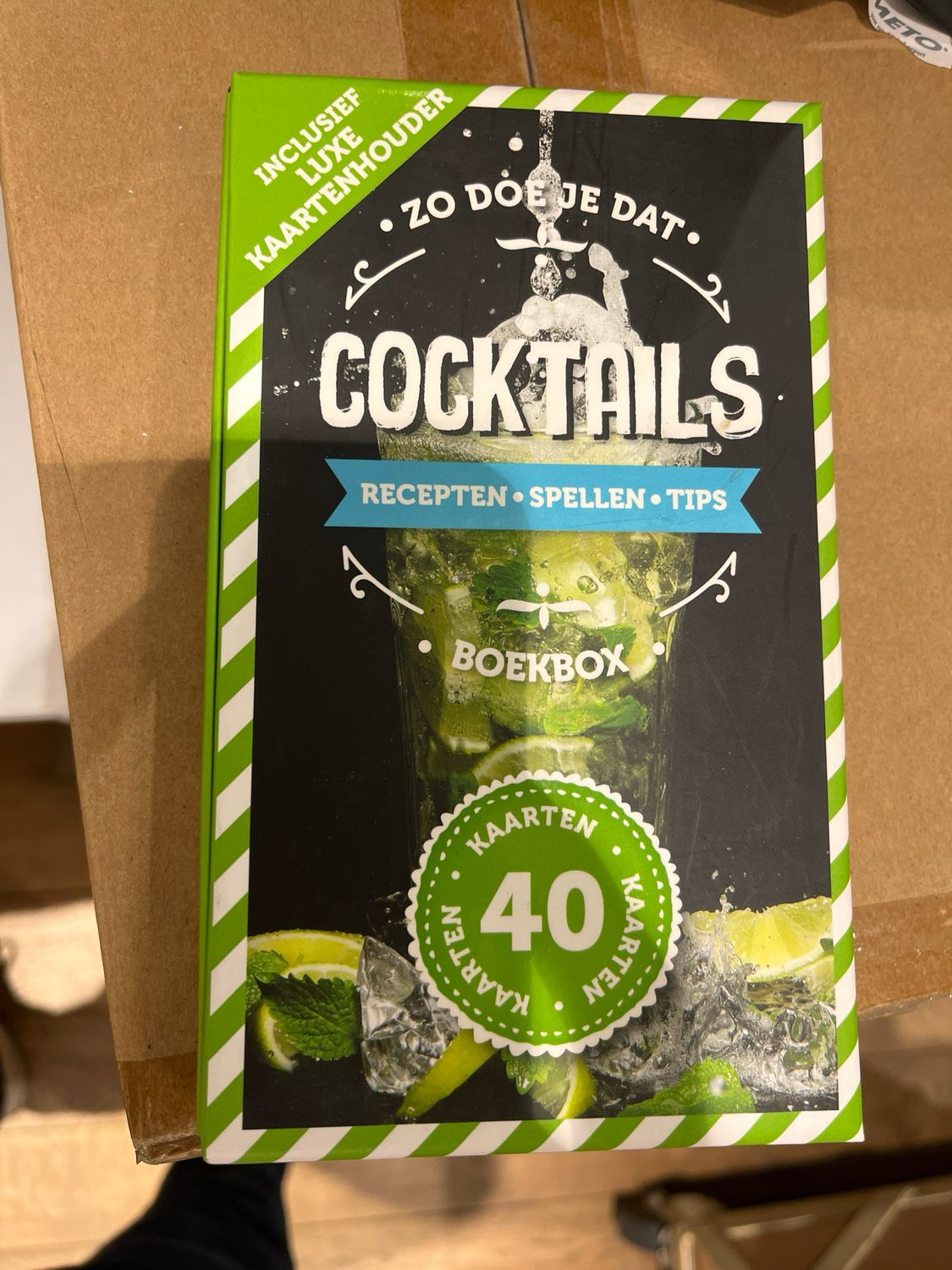 Cocktail boekbox