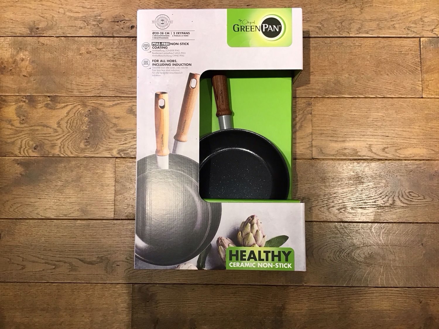 Greenpan 2 frypan set 20-28cm mayflower pro