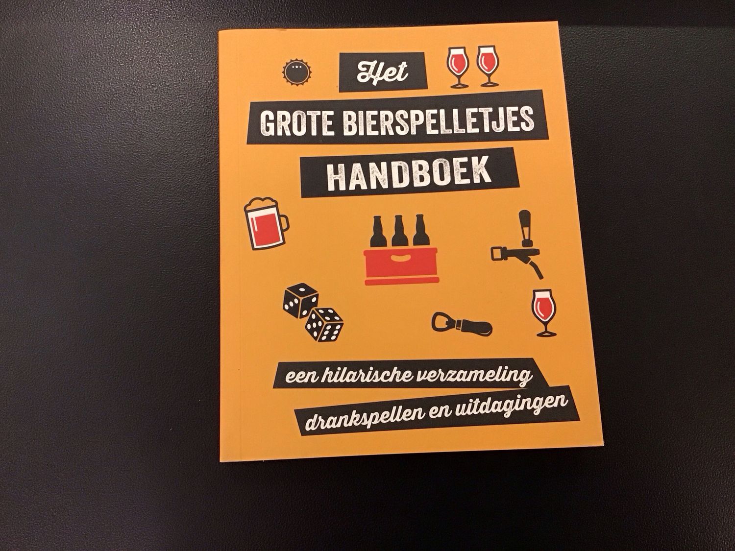 Het grote bierspelletjes handboek