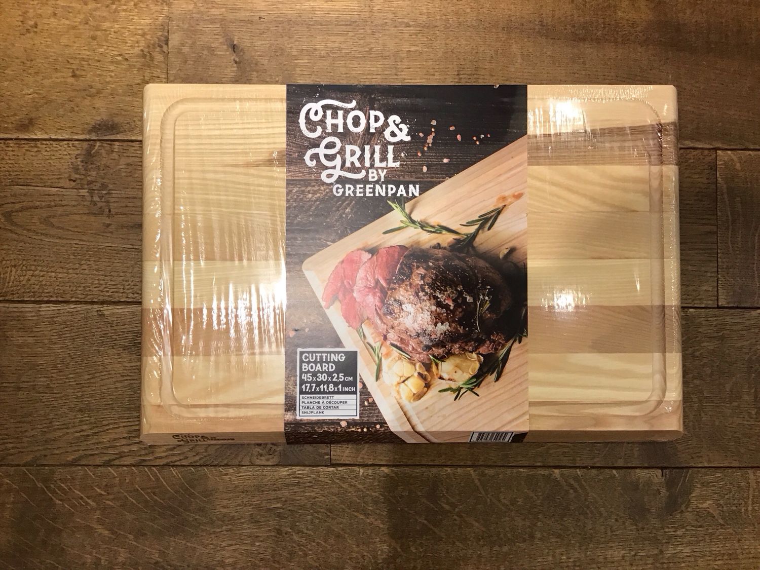 Greenpan cutting board 45x30x2,5cm Chop&amp;Grill