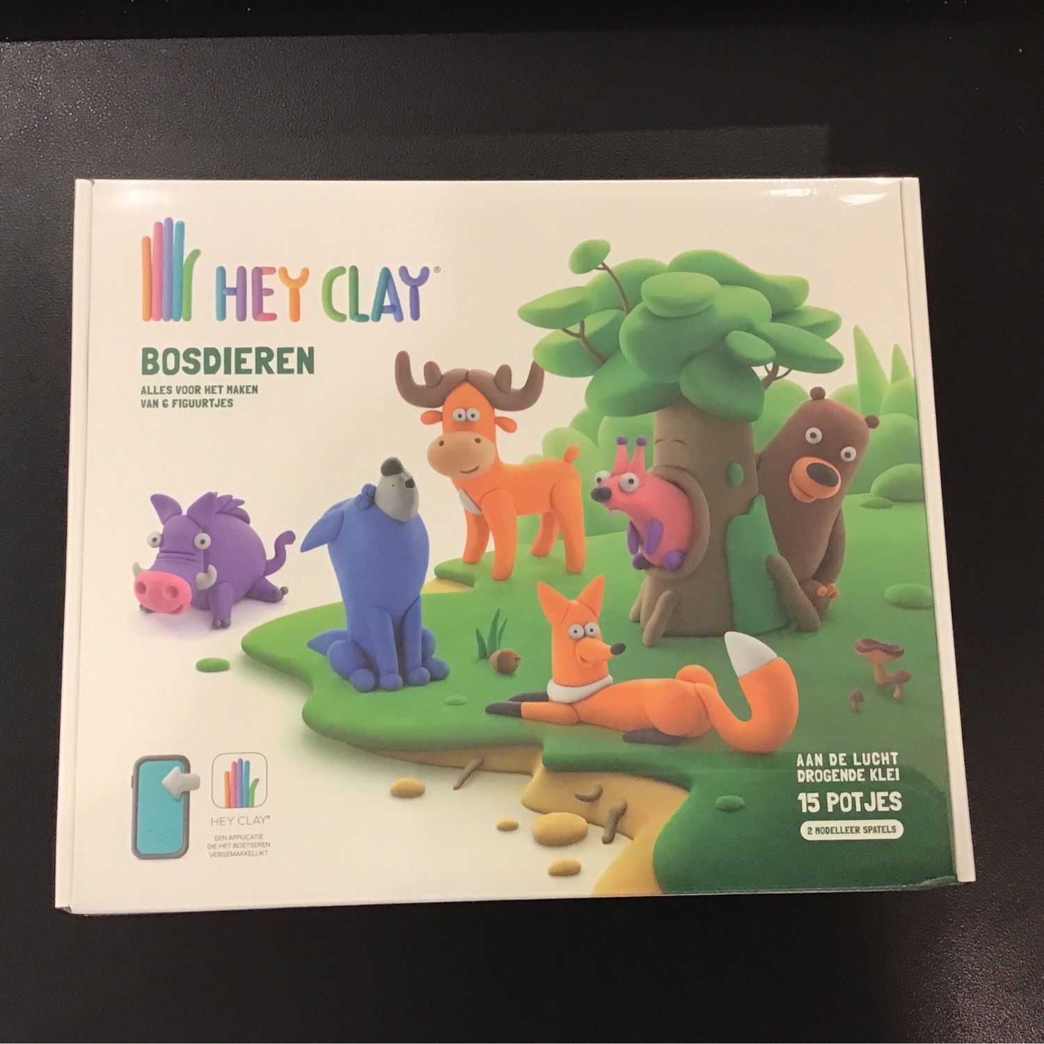 Hey Clay Bosdieren 15 Potjes