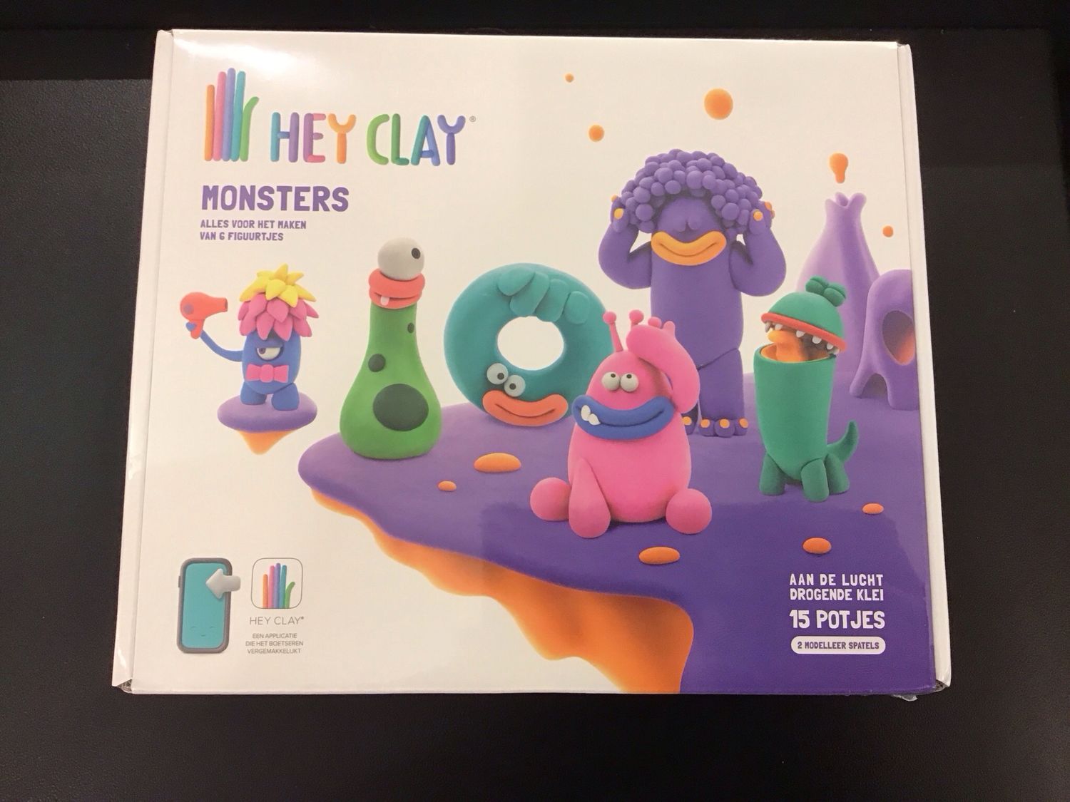 Hey Clay monsters 15 potjes