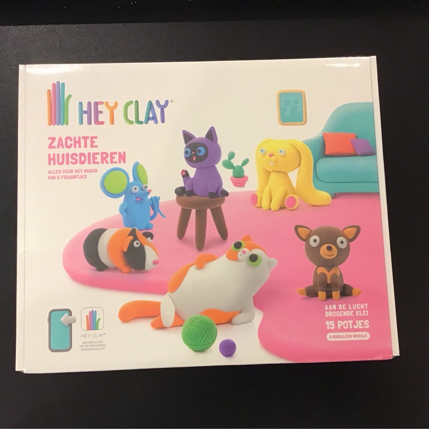 Hey Clay Zachte Huisdieren 15 Potjes