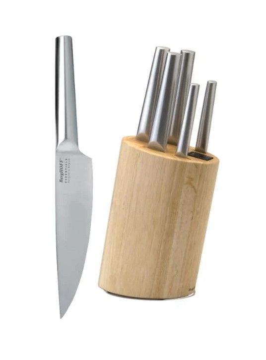 Berghoff 6pc Knife Block Essentials Cavas