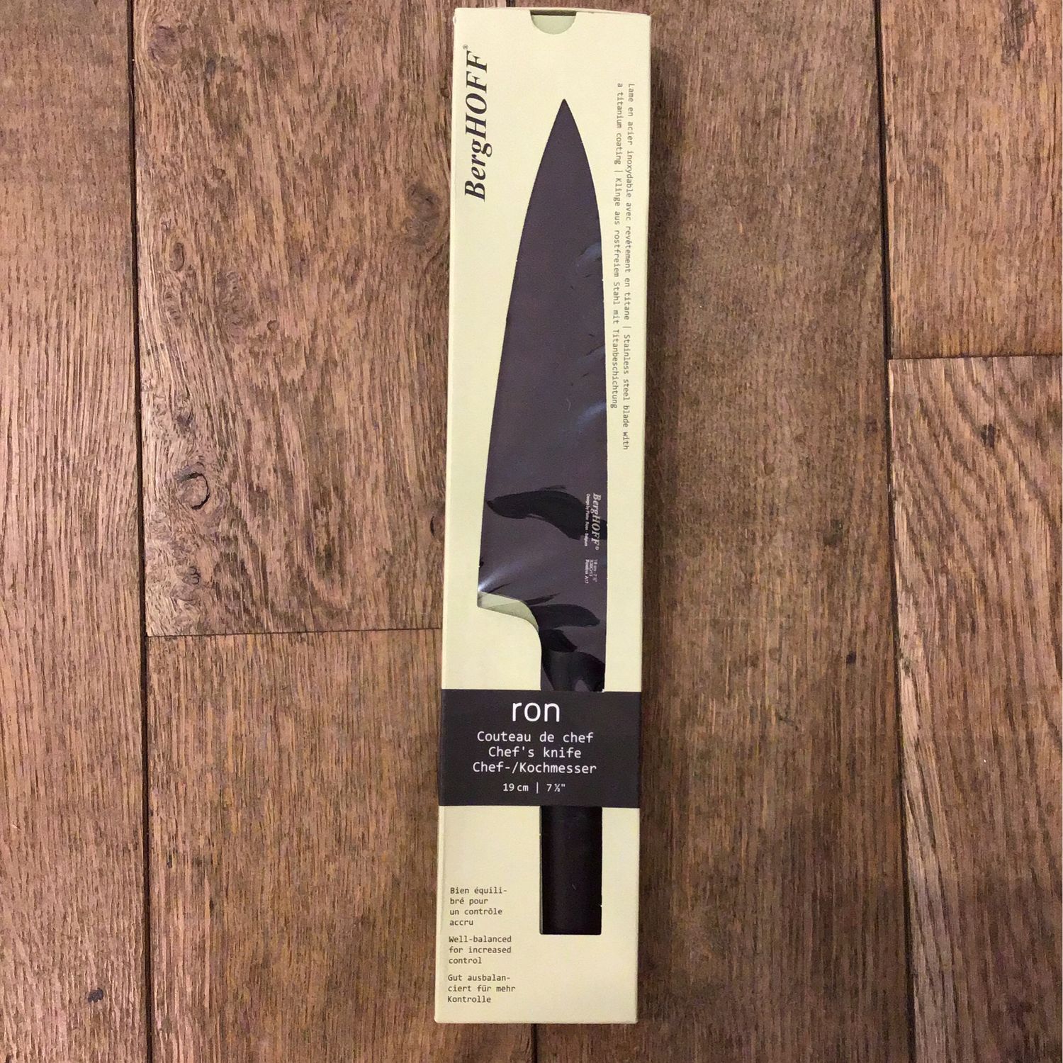 Berghoff Chef’s Knife 19cm Ron Line