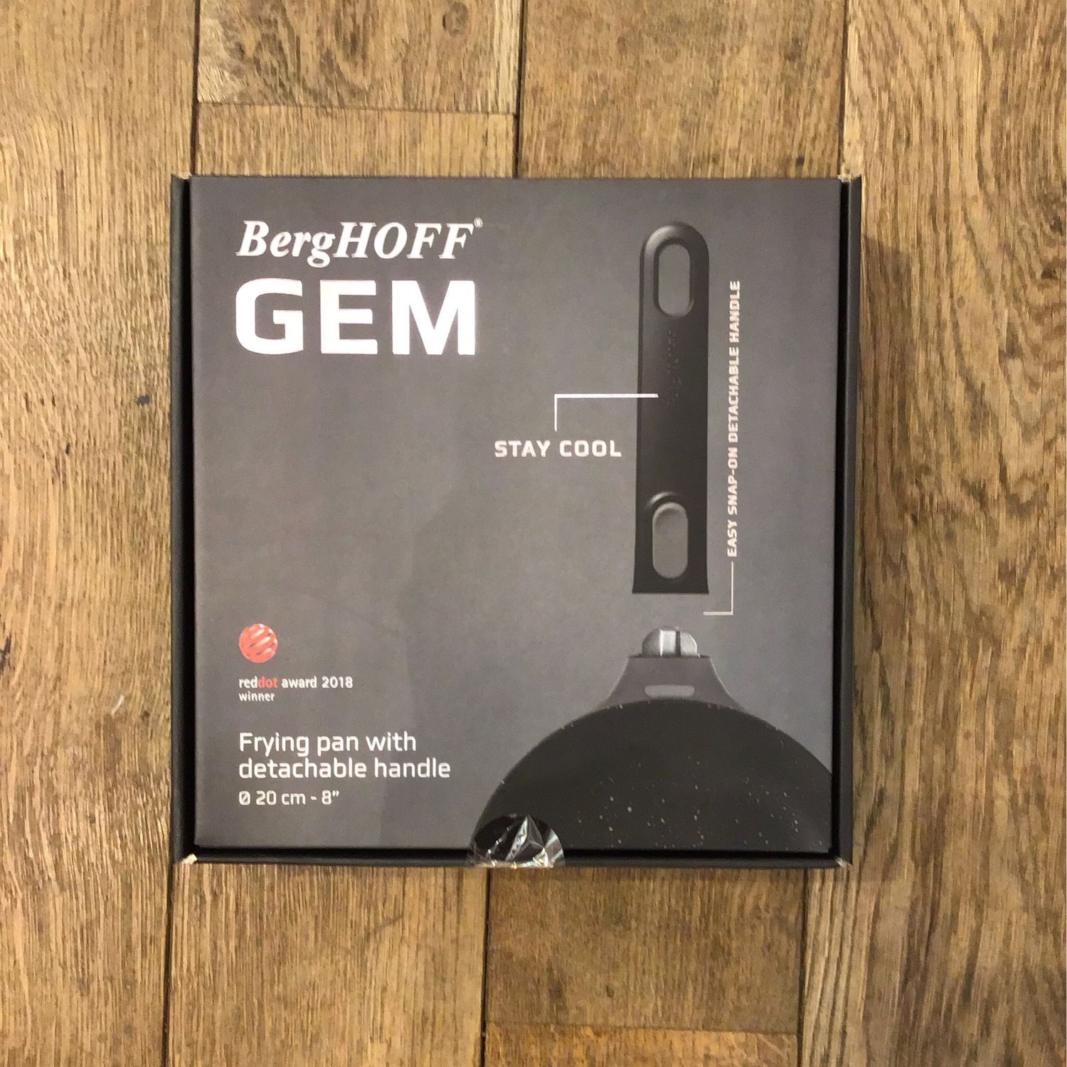 Berghoff Frying Pan With Detachable Handle 20cm Grey Gem