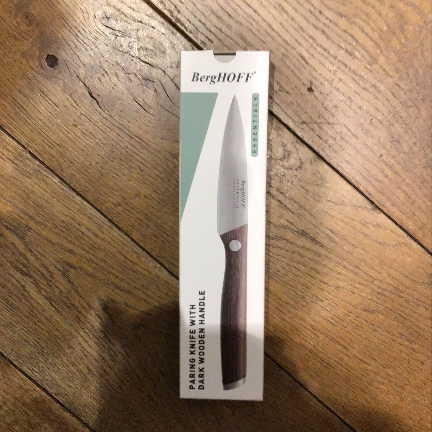 Berghoff Paring Knife 8,5cm With Dark Wooden Handle Essentials