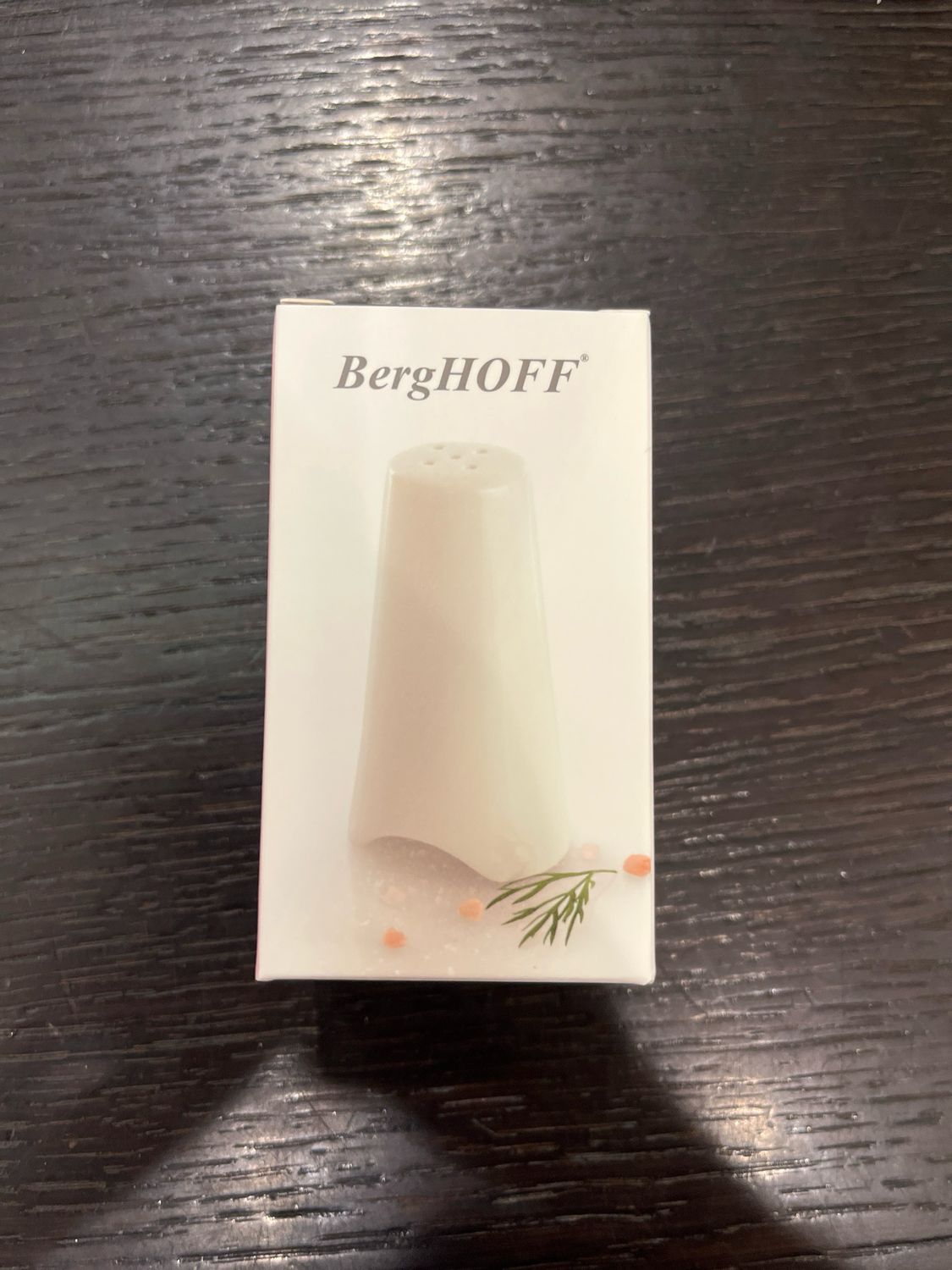 Berghoff salt cellar eclipse